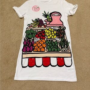 Stella McCartney Kids White Fruit Market Tee